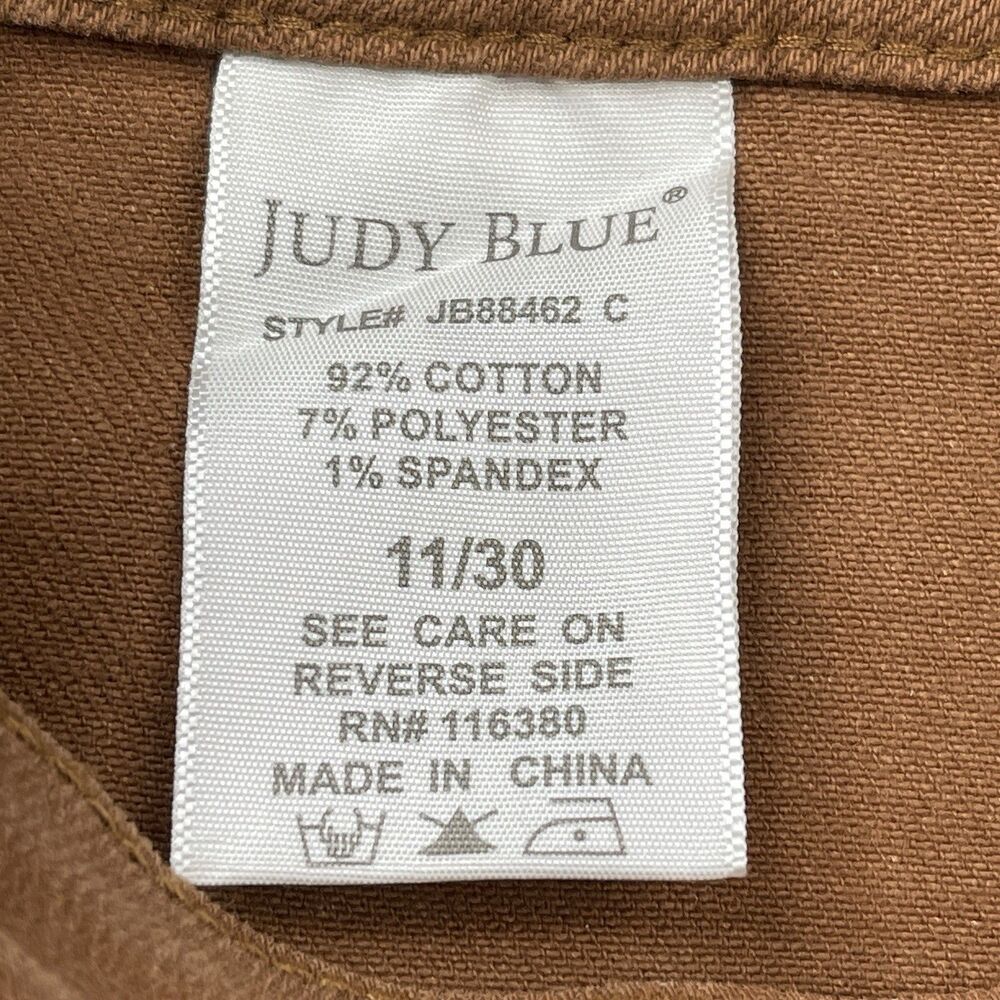 Judy Blue Utility Slim Fit Jeans Womens 11/30 High Rise Carpenter Denim JB88462 - Picture 6 of 11
